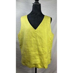 harve benard Linen Sleeveless Top Easter Top Spring Break
